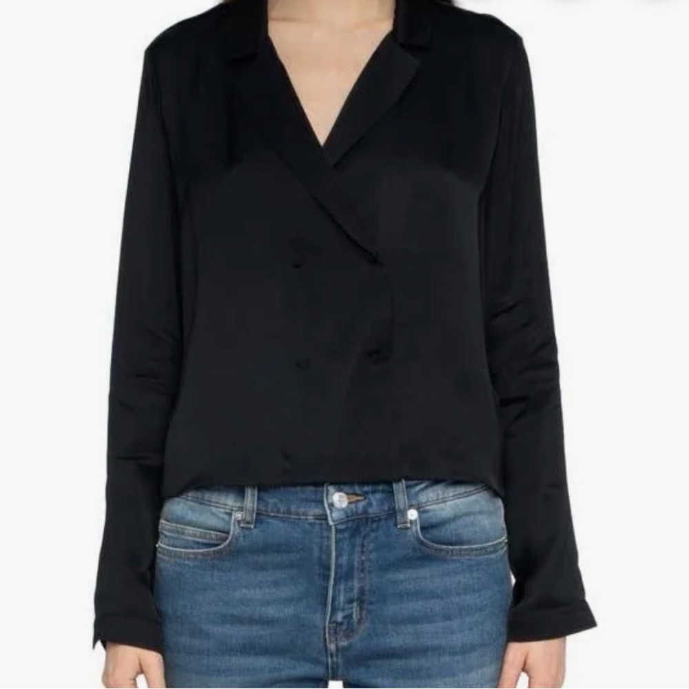 $278 MSRP Zadig & Voltaire lightweight spring summer shirt size small - Picture 4 of 14